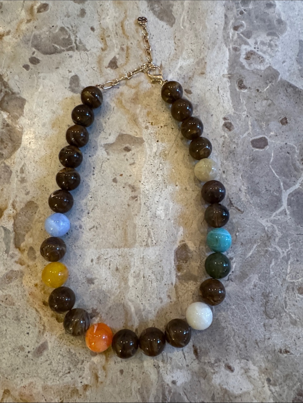 Beaded Multicolor Women’s Necklace by